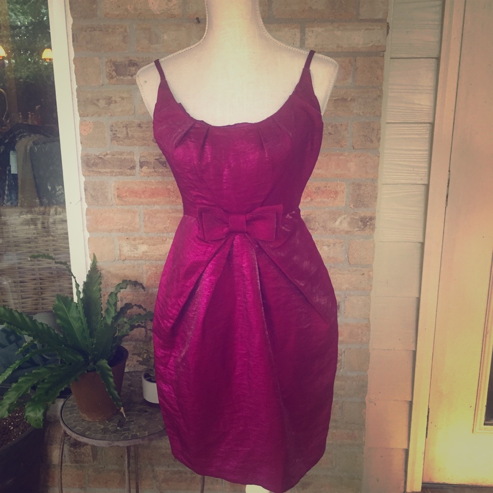 Anthropologie Yoana Baraschi Pink Dress Cocktail